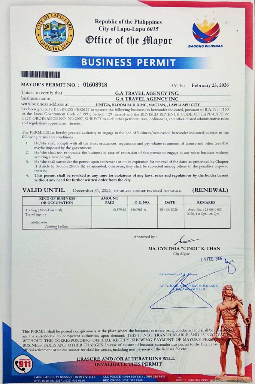 Mayor's Business Permit